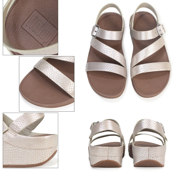 🚫SOLDⓂ️🚫NEW FITFLOP SKINNY Z SANDALS - Picture 9 of 10